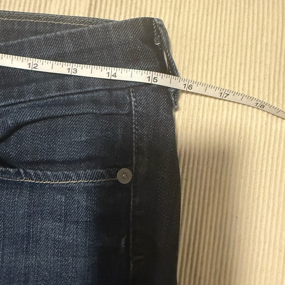 Citizens Of Humanity Blue Flare Wide Leg Jeans - Picture 6 of 12